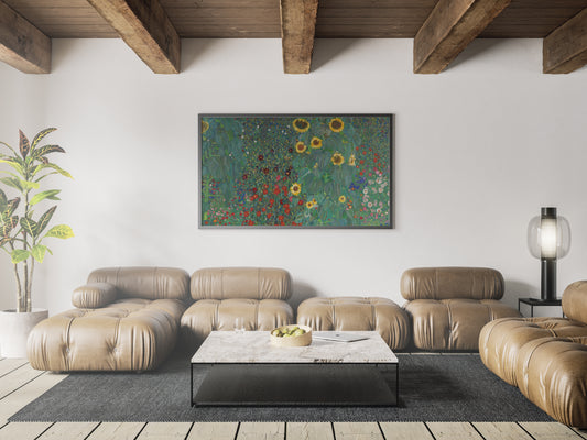 (8K) Farm Garden with Sunflowers, 1907