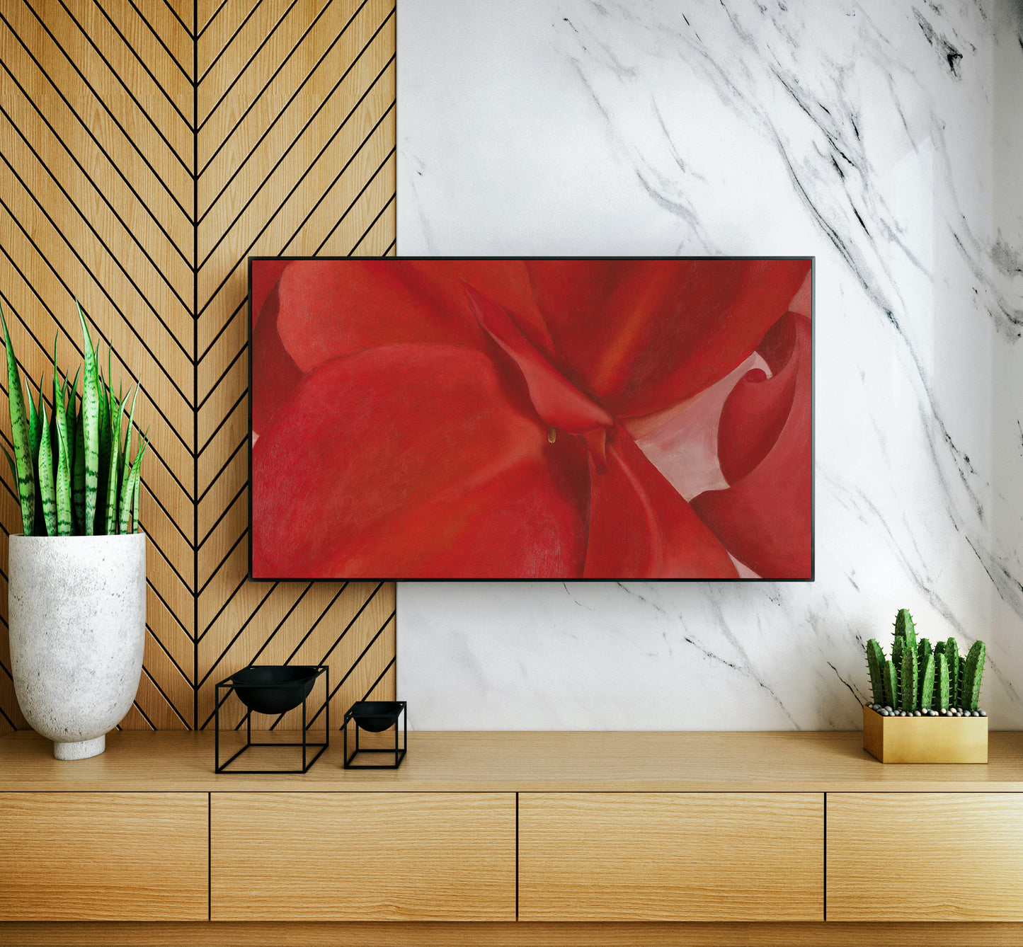 Red Cannas, 1927