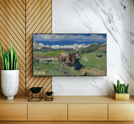 Spring in the Alps, 1897