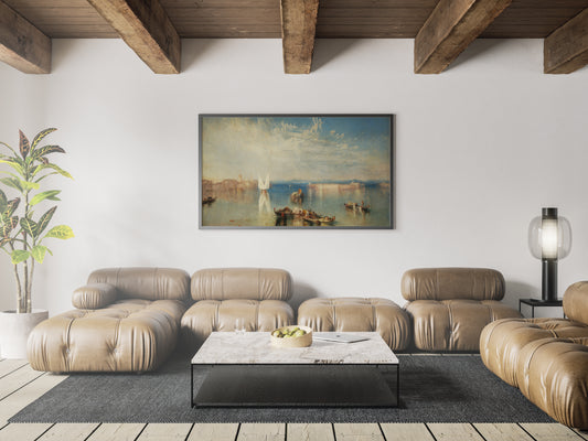 (8K) The Campo Santo, Venice, 1842