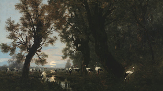 A Gathering of Storks, 1879