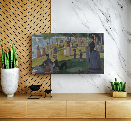 A Sunday on La Grande Jatte, 1884-86