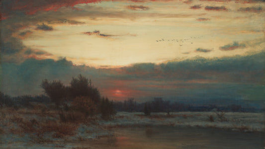 A Winter Sky, 1866
