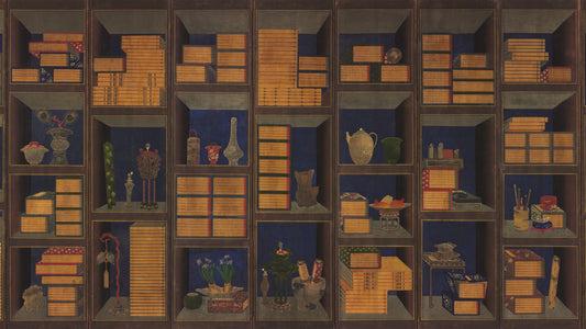 Books and Scholars’ Accoutrements, late 1800