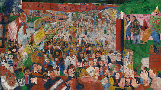 (8K) Christ's Entry into Brussels in 1889, 1888