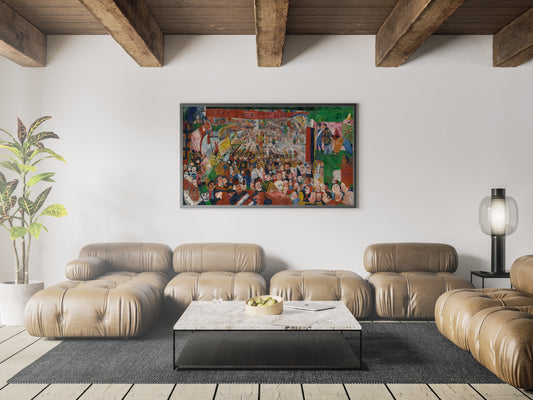 (8K) Christ's Entry into Brussels in 1889, 1888