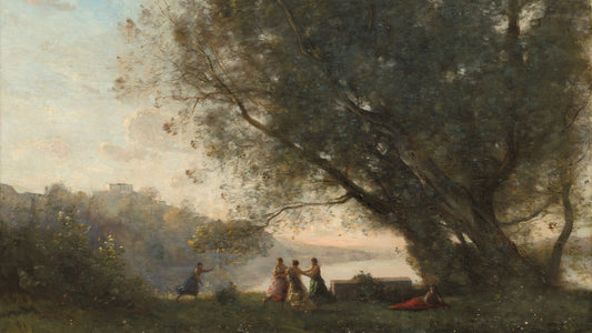 Dance under the Trees at the Edge of the Lake, 1865-1870