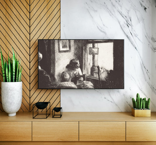 East side, interior, 1922
