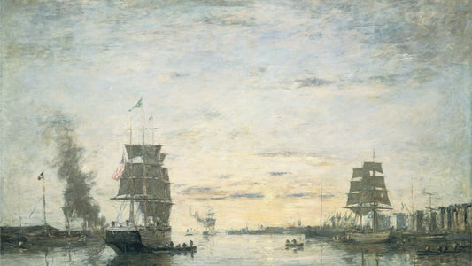 Entrance to the Harbor, Le Havre, 1883