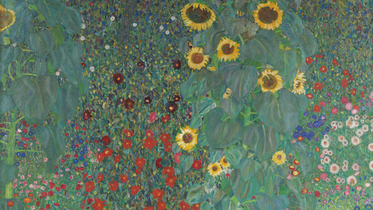 (8K) Farm Garden with Sunflowers, 1907