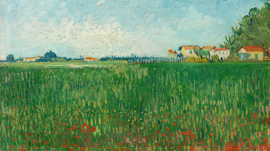 (8K) Field with Poppies, 1888