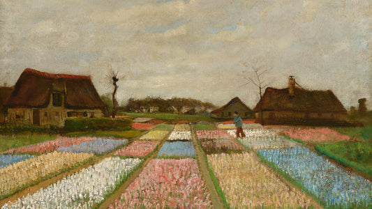 Flower Beds in Holland, c. 1883