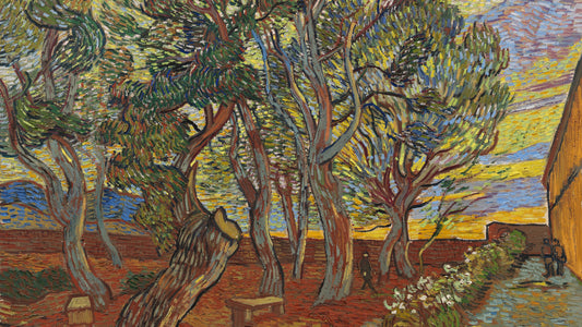 Garden of the Asylum, 1889