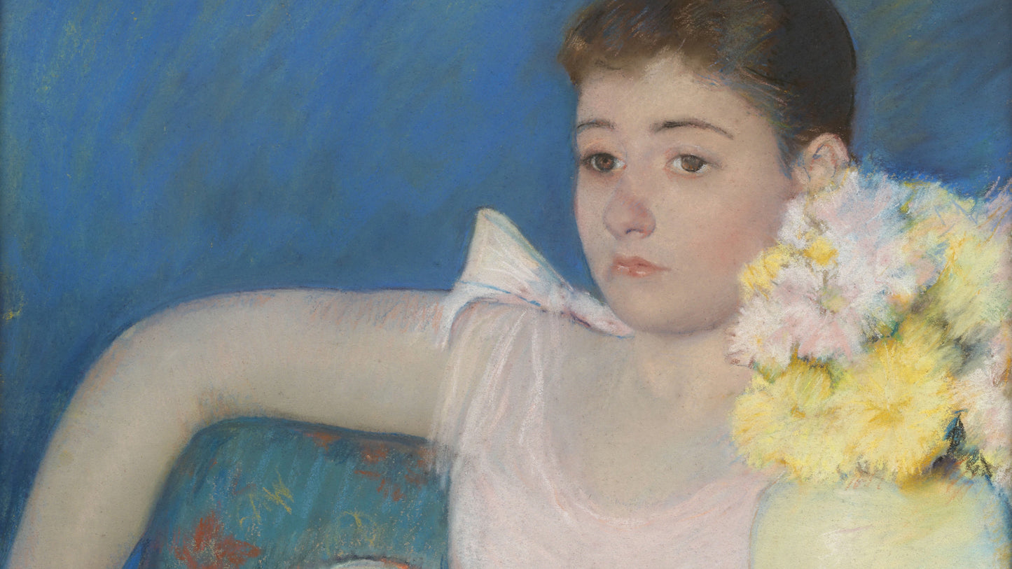 Girl in Pink with a Fan, 1889