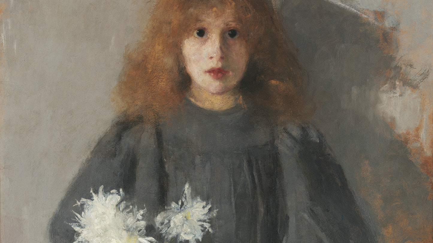 Girl with Chrysanthemums, 1894