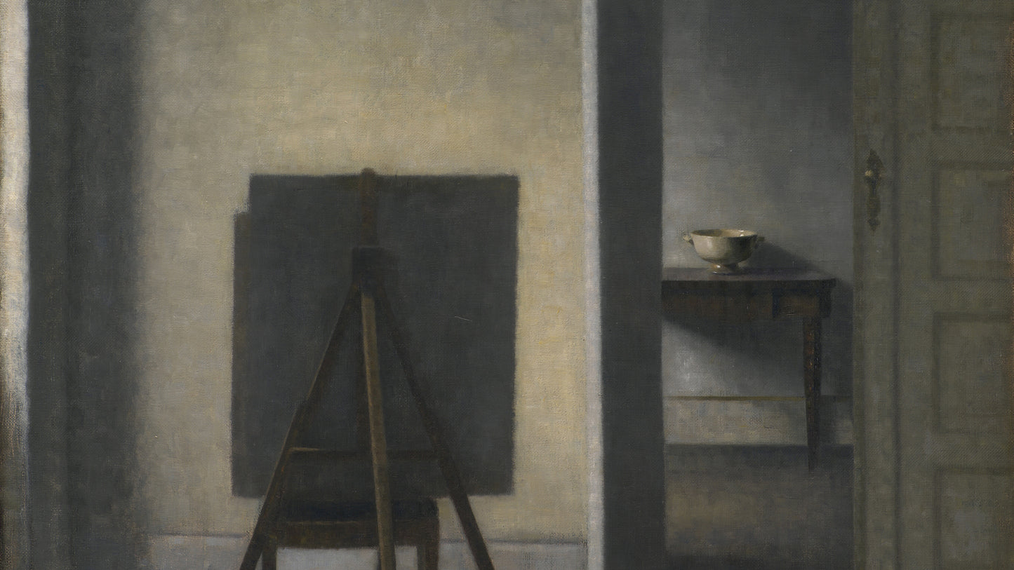 Interior with the Artist's Easel, 1910