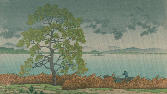 Lakeside Shower at Matsue, 1935