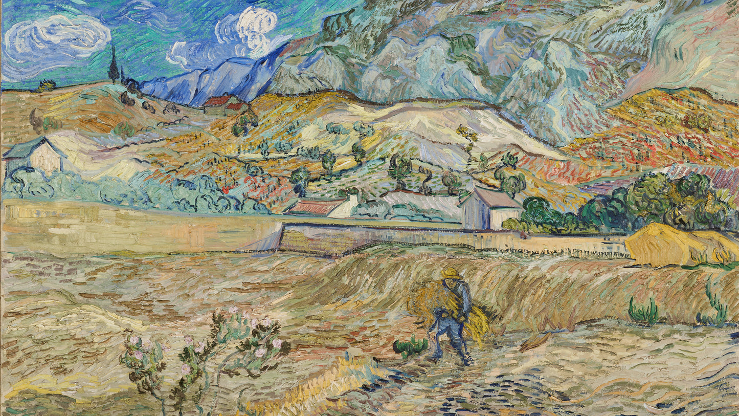 Landscape at Saint-Rémy, 1889