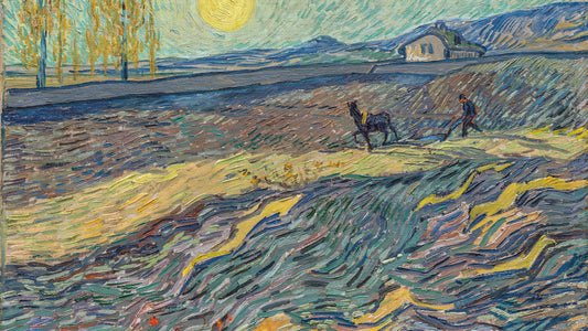 Landscape with Ploughman, 1889