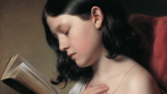 Lesendes Mädchen, 1850