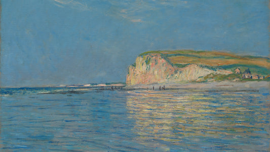 (8K) Low Tide at Pourville, near Dieppe, 1882