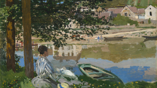 On the Bank of the Seine, Bennecourt, 1868
