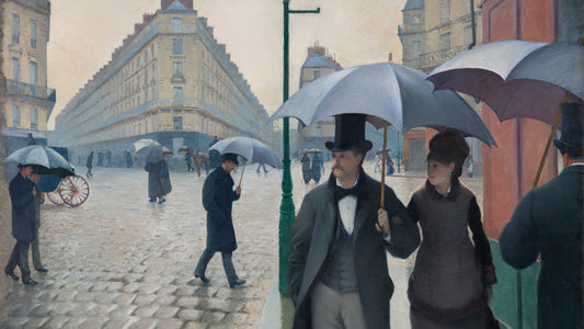 Paris Street; Rainy Day, 1877