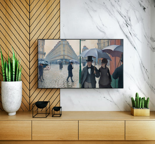 Paris Street; Rainy Day, 1877