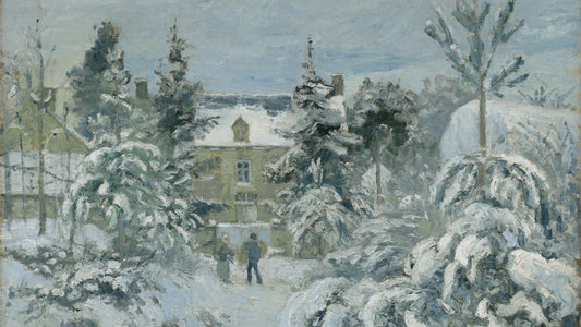 Piette's House at Montfoucault, 1874