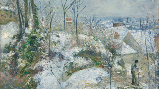 Rabbit Warren at Pontoise, Snow, 1879