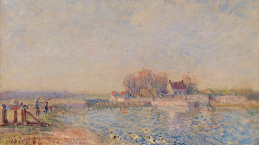 Saint Mammès–Loing Canal, 1884