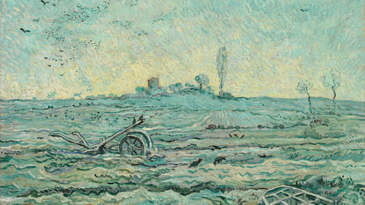 Snow-Covered Field with a Harrow (after Millet), 1890