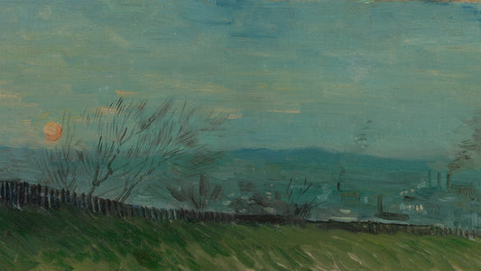 Sunset in Montmartre, 1887