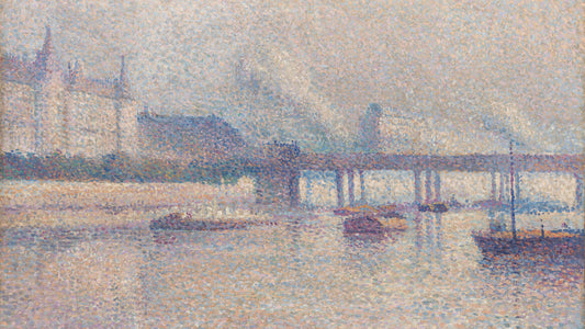 The Banks of the Seine River in Paris, 1893