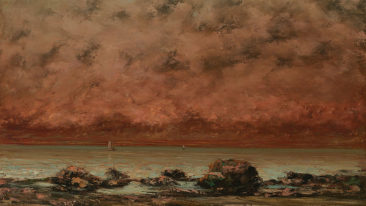 The Black Rocks at Trouville, 1865-66