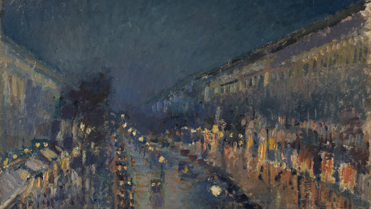 The Boulevard Montmartre at Night, 1897