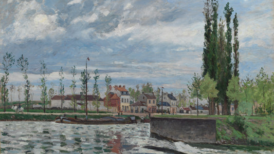 The Lock at Pontoise, 1872