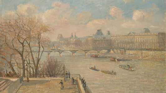 The Louvre from the Pont Neuf, 1902