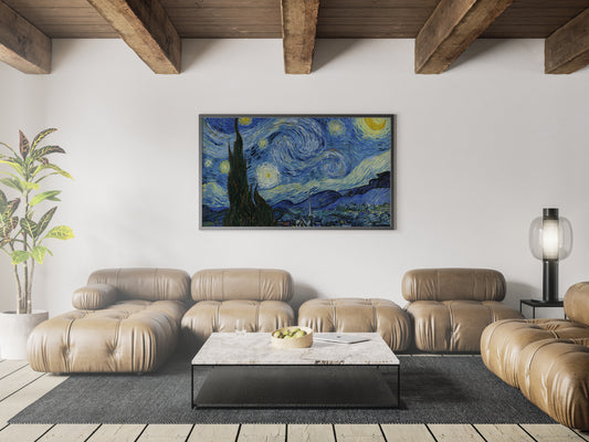 (8K) The Starry Night, 1889