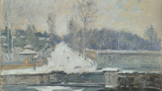 The Watering Place at Marly-le-Roi, c. 1875