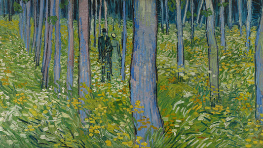 Undergrowth with Two Figures, 1890