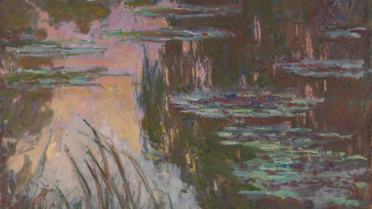 Water-Lilies, Setting Sun, c. 1907