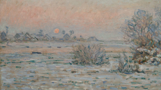 Winter Sun at Lavacourt, 1879-80
