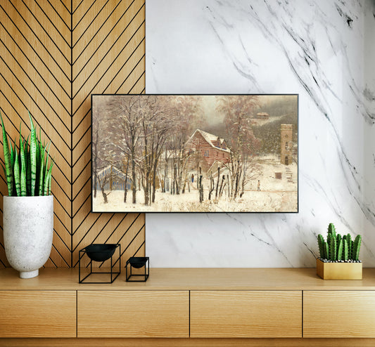 Winter view from Velbach