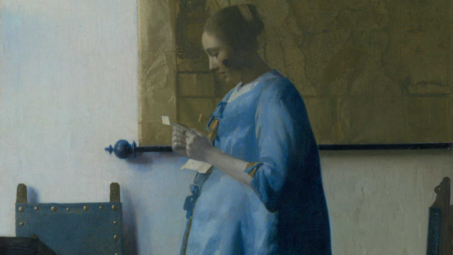 Woman Reading a Letter, c. 1663