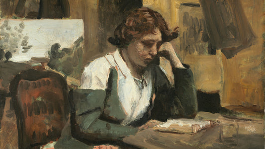 Woman Reading in the Studio, c. 1868